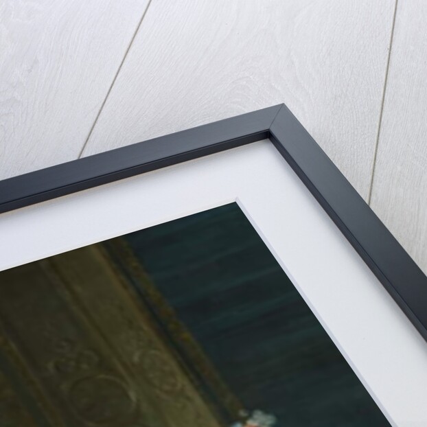 Portrait of Francois de Jullienne standing beside his Wife, seated, c.1743 by Antoine Coypel