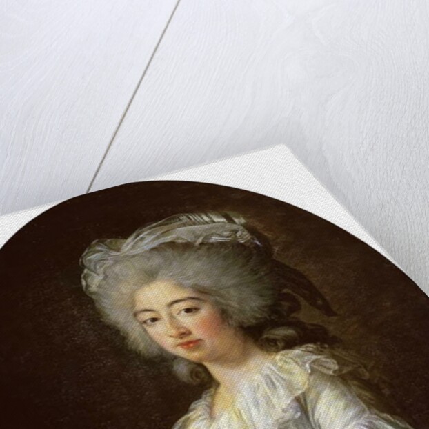 Portrait of the Louise Marie Josephine, Comtesse de Provence, later Queen of France by Elisabeth Louise Vigee-Lebrun