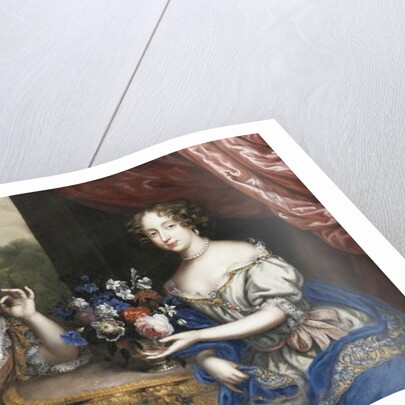 A Double Portrait of Lady Maria Somalia and Lady Anne Barrington by Henri Gascard