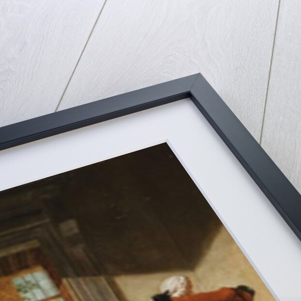 Portrait of a Family dining on a Portico, a formal Garden beyond, 1747 by Jan Josef the Younger Horemans