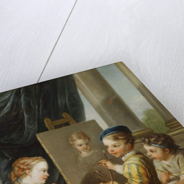 The Four Arts - Painting by Carle van Loo