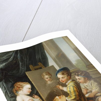 The Four Arts - Painting by Carle van Loo