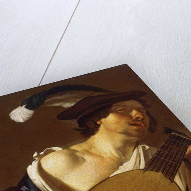 A Lute Player, 1621-22 by Theodore van called Dirk Baburen