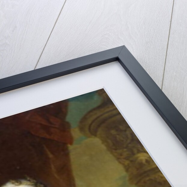 Portrait of Maria Josepha, Queen of Poland, standing three-quarter length by Louis de Silvestre