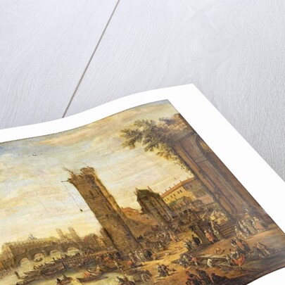 A View of Paris looking toward the Ile de la Cite and the Pont Neuf, 1671-77 by Peeter or Pieter Bout