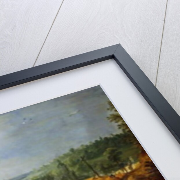 A Landscape with Marauders attacking a Wagon Train and Pillaging a Village by Sebastian Vrancx