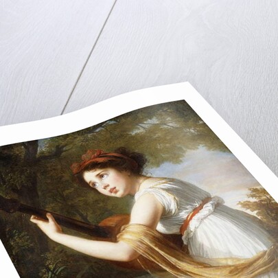Portrait of the Artist's Daughter by Elisabeth Louise Vigee-Lebrun