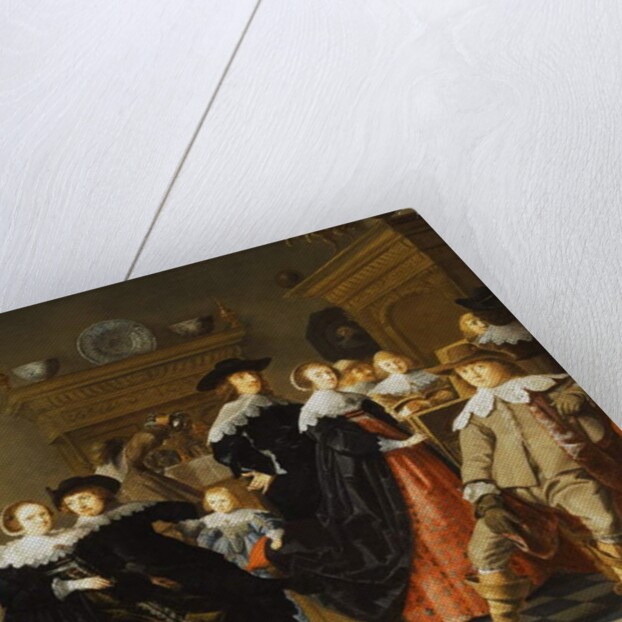 An Elegant Family in an Interior by Jan Olis