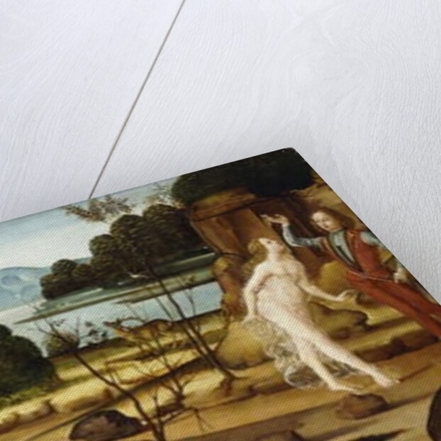 Venus and Adonis by Tommaso Aldrovandini