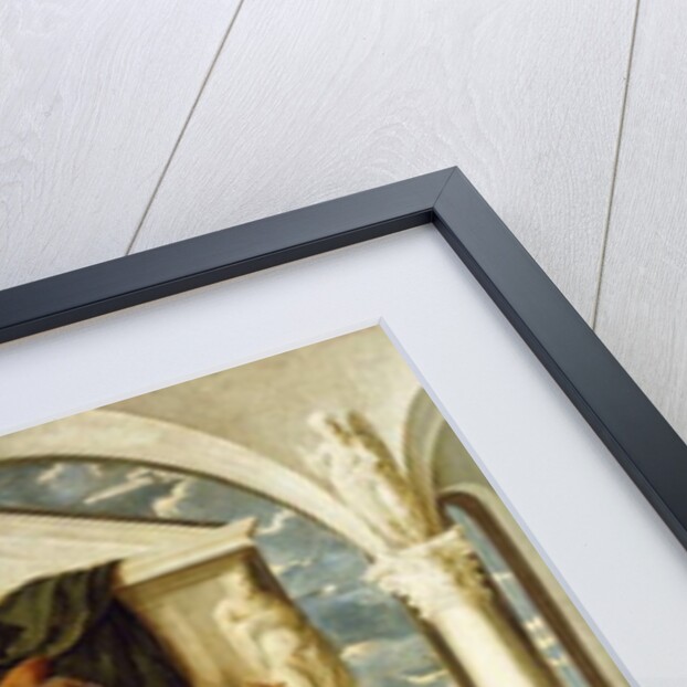 The Madonna and Child Enthroned by Pietro de Marascalchi