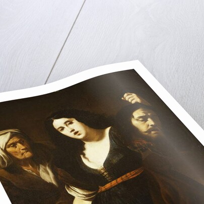 Judith holding the Head of Holofernes, Accompanied by a Maidservant, c.1625-30 by Andrea Vaccaro