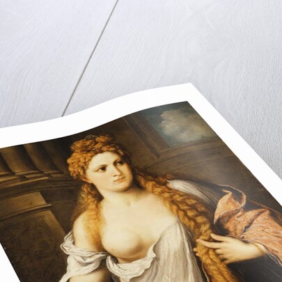 A Courtesan by Paris Bordone