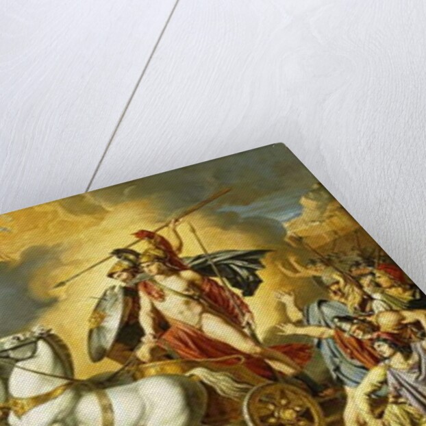 A Scene from the Trojan Wars by Rafaelle Calliano