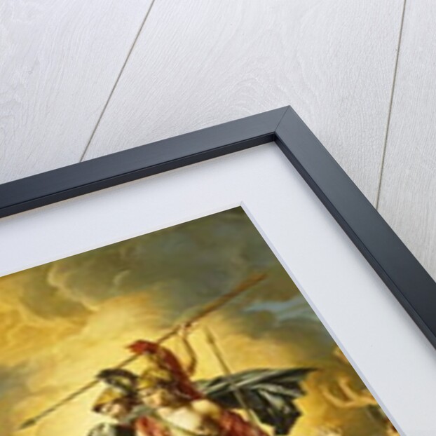 A Scene from the Trojan Wars by Rafaelle Calliano