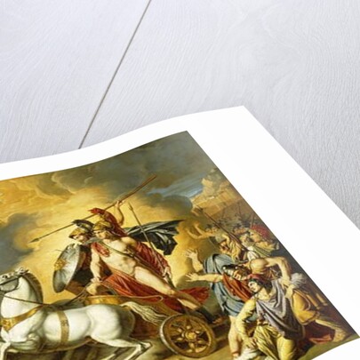 A Scene from the Trojan Wars by Rafaelle Calliano