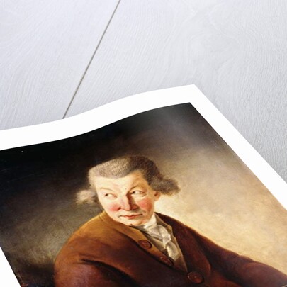 Portrait of a Gentleman, identified as Franz Joseph Haydn, half-length, at a Pianoforte by Henry Fuseli