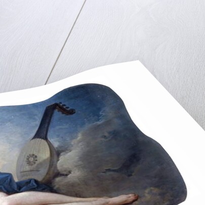 Personification of Music by Jean-Honore Fragonard