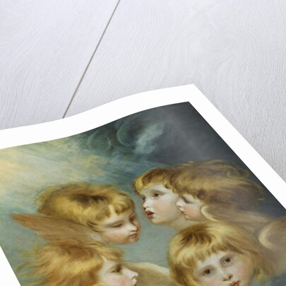 Heads of Angels - Portrait of Miss Francis Isabel Ker Gorden by Joshua Reynolds