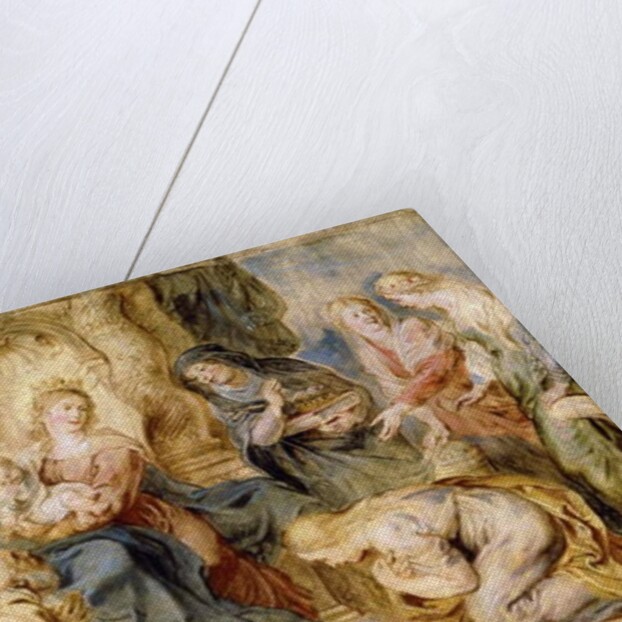 The Virgin and Child Enthroned Adored by Eight Saints by Peter Paul Rubens