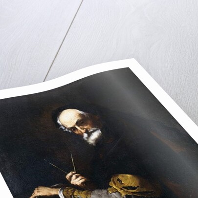 A Philosopher by Jusepe de Ribera