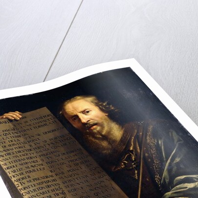 Moses Holding the Ten Commandments by Philippe de Champaigne