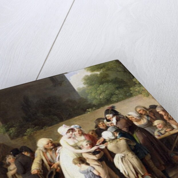 L' Escamoteur sur le Boulevards, 1806 by Louis Leopold Boilly