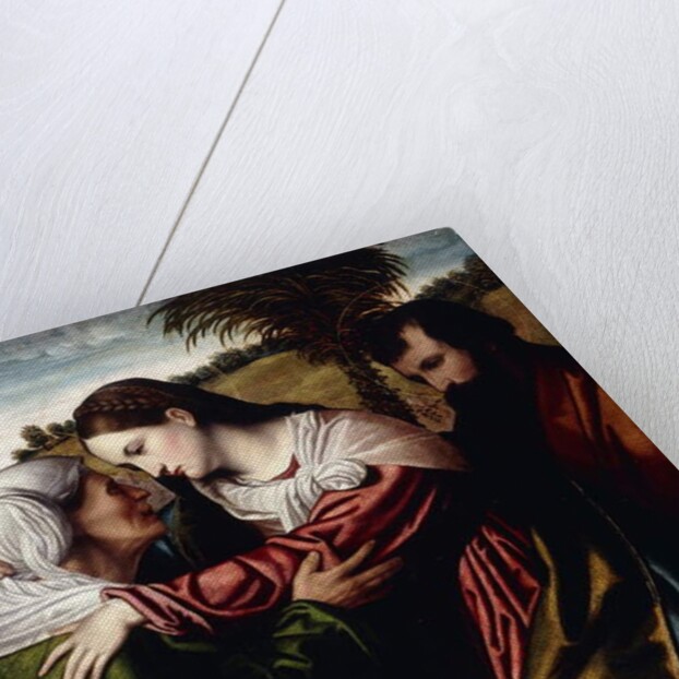 The Visitation by Moretto da Brescia