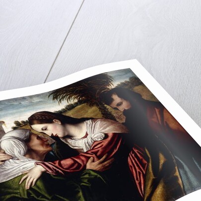 The Visitation by Moretto da Brescia