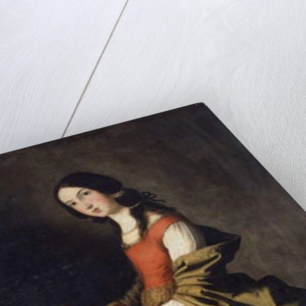 Saint Dorothea by Francisco de Zurbaran