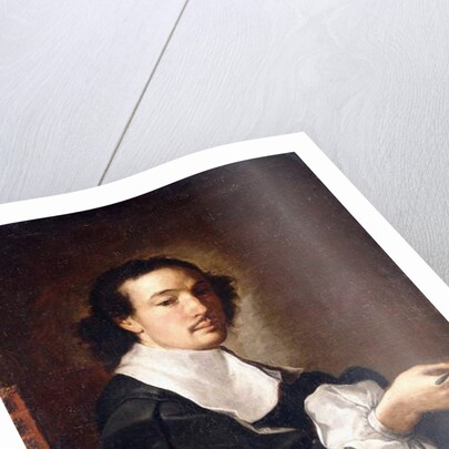 Portrait of a Physician, probably Giovanni Guglielmo Riva, seated half-length, holding a surgical instrument, c.1668-c.1672 by Carlo Maratti