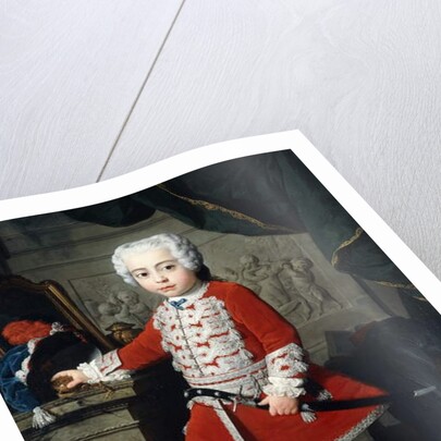Portrait of a Young Boy in Hungarian Dress by Pierre Subleyras