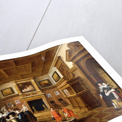 A Merry Company in an Interior by Dirck Hals