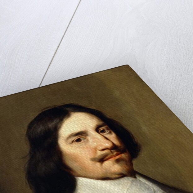 Portrait of a Gentleman, bust length, wearing Black by Gerrit van Honthorst