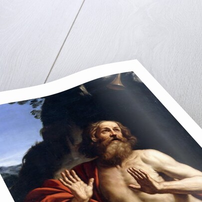Saint Jerome in the Wilderness by Guercino