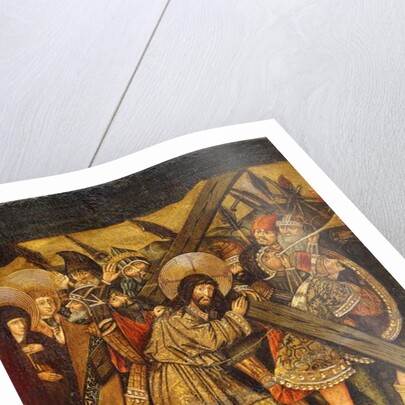 Christ on the Road to Calvary by Jacomart Baco