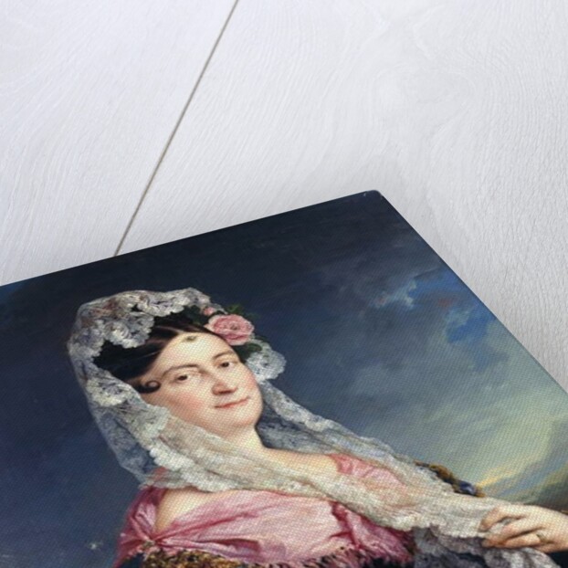 Portrait of Dona Maria de los Dolores Gomez de las Casas e Ibarrondo, the First Marquise of Ulagares by Jose Camaron