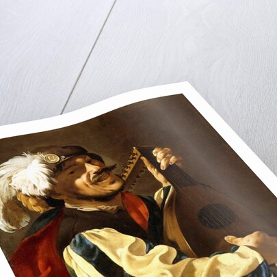 A Lute Player by Hendrick Ter Brugghen
