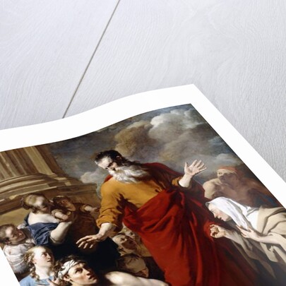 Saint Paul Healing the Sick at Lystra by Karel Dujardin