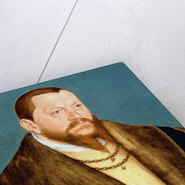 Portrait of Duke Augustus of Saxony by Lucas the Younger Cranach