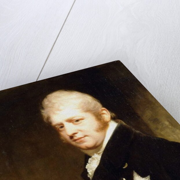 Portrait of Prince Adolphus Frederick, Duke of Cambridge, bust length wearing the Star of the Garter, 1808 by William Beechey