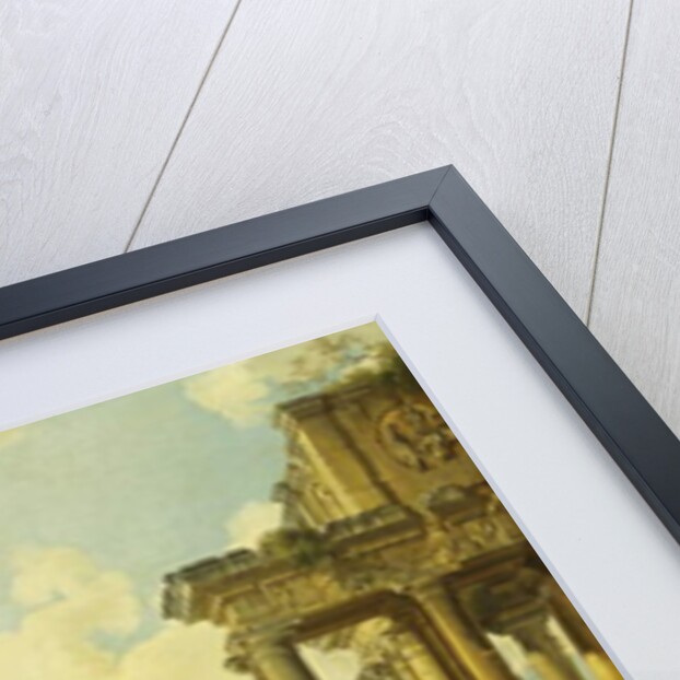 Marcus Curtius leaping into the Chasm by Giovanni Paolo Pannini or Panini