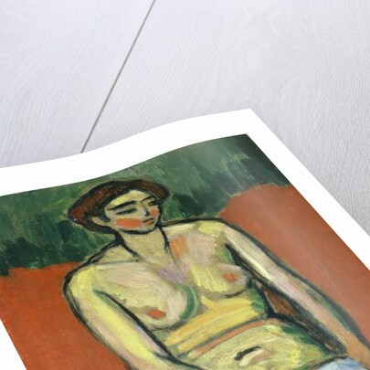 Seated Female Nude, c.1910 by Alexej von Jawlensky