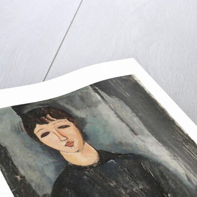 A Servant in a Striped Apron, 1916 by Amedeo Modigliani