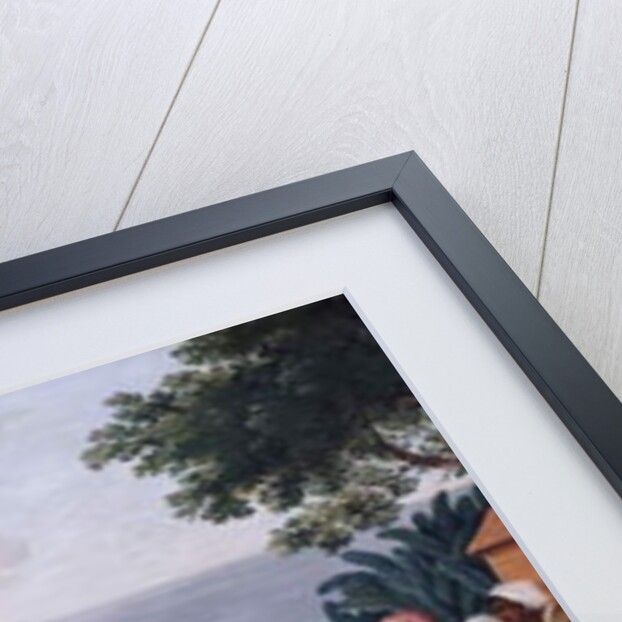 A Negro's Dance in the Island of Dominica, Fort Young beyond by Agostino Brunias