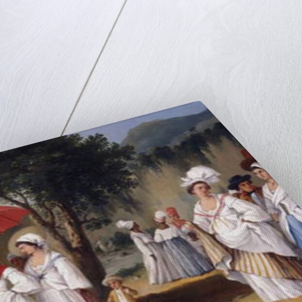 Mulatto Women on the Banks of the River Roseau, Dominica by Agostino Brunias