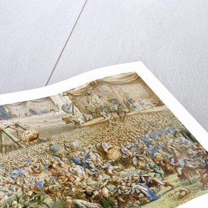 An Allegory of Contemporary Events, 1873 by Henry Barnabus Bright