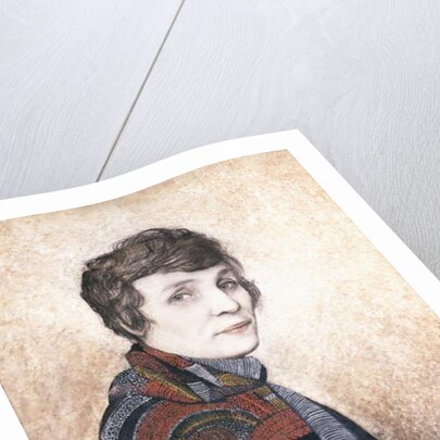 Portrait of Louise Boulanger by Jean Dunand