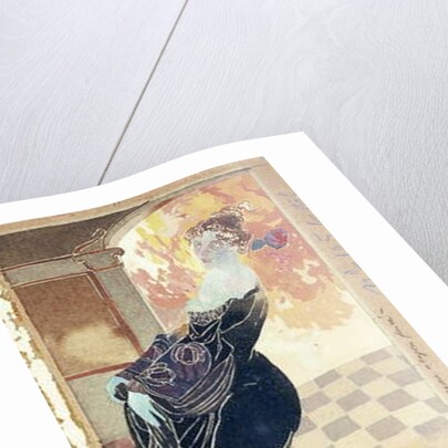 Lady in Black Gown, c.1900 by Georges de Feure