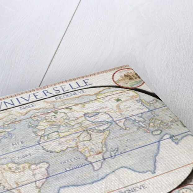 Carte Universelle, 1624 by French School