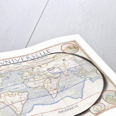 Carte Universelle, 1624 by French School